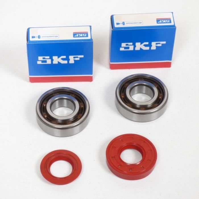 Roulement ou joint spi moteur RSM pour scooter MBK 50 Track SKF 6204 TN9/C4 + spis Racing