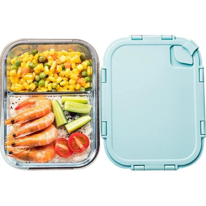 Boite Repas En Verre Chauffante Au Micro-Ondes, Lunch Box Portable
