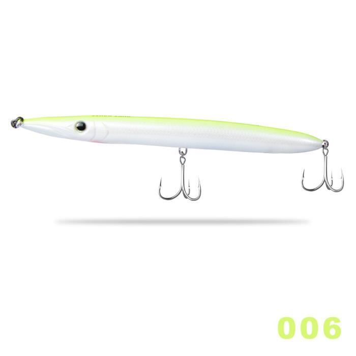 Hunthouse leurre de lancer longue distance barracuda, appât artificiel idéal pour la pêche en