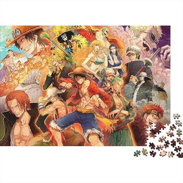 One Piece Puzzle 1000 Pièces pour Adultes Anime Puzzles Épais Et Durable  Puzzles pour Adultes Jeu 1000PCS (75X50CM) ONE PIECE-11 - Cdiscount Jeux -  Jouets