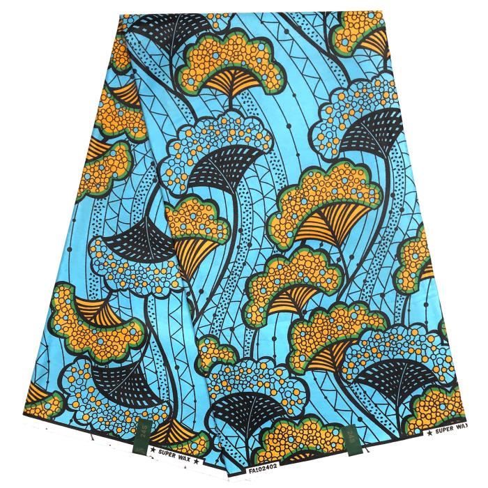WAX TISSU PAGNE AFRICAIN mati re glissante MODELE TYPE JAVA SUPER