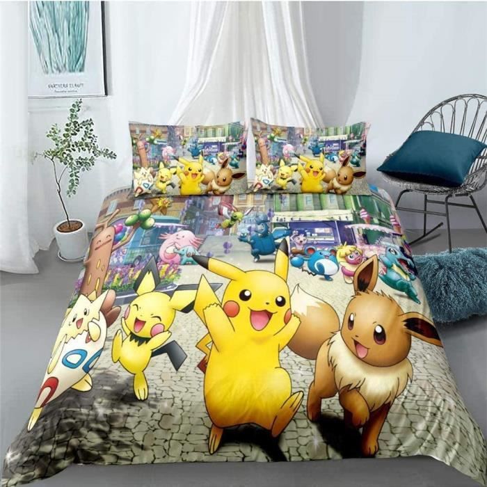 housse de couette pokémon