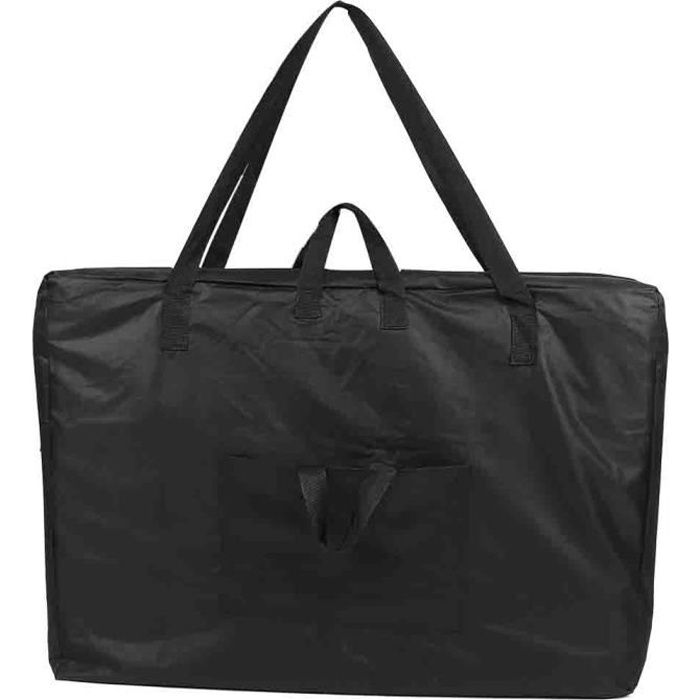 Drfeify Sac de Transport pour Table de Massage Sac à Bandoulière de Transport pour Table de Massage Professionnel Portable Noir