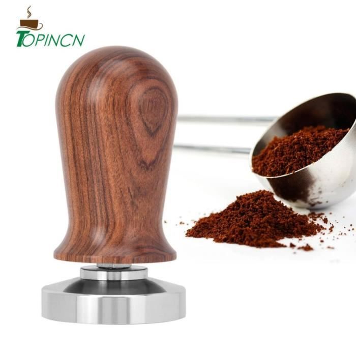 Presse-mouture Expresso 51 Mm - Tasseur Café Professionnel En Acier - Avec Pinceau Pour Nettoyage