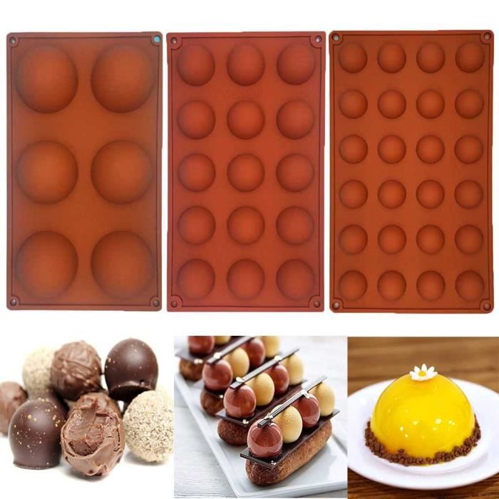Moule A Gateau En Silicone Demi Sphere Muffin Moule A Biscuits Au Chocolat Moule A Patisserie 3pc Cdiscount Maison Moule A Gateau En Silicone Demi Sphere Muffin Moule A Biscuits Au Chocolat Moule A Patisserie 3pc Cdiscount Maison