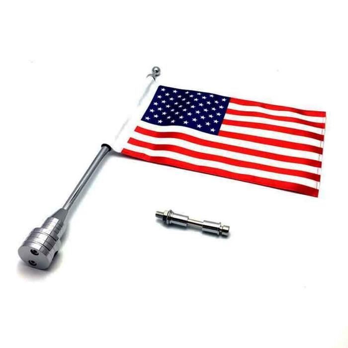 Drapeau Moto Freneci - Fixation Latérale Universelle Pour Porte-Bagage