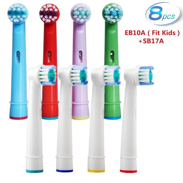 Têtes De Rechange Pour Brosse à Dents électrique Oral-B & Braun - Lot De 16, Générique, Neuf