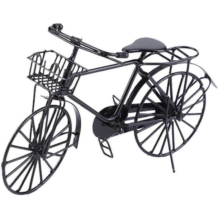 Miniature métal vélo vélo métal jouets en métal à la main vélo vélo maison  de poupée décoration accessoire Dollhouse - Cdiscount Jeux - Jouets
