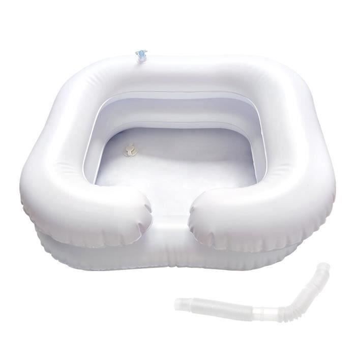 Bassin De Bain Gonflable Pour Les Pieds - PVC Résistant - Pour Piscine, Spa Ou Extérieur - Nettoyage Des Pieds Facile