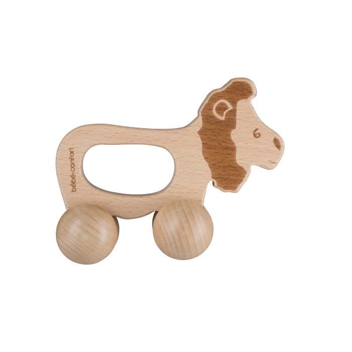 Bebe Confort Jouet A Rouler En Bois Fsc Lion Safari Cdiscount Puericulture Eveil Bebe