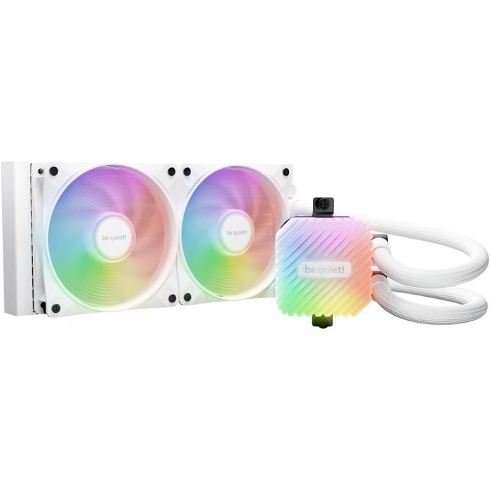 Kit de Watercooling - BE QUIET - Light Loop 240 mm - Blanc - ARGB - Compatible AM4