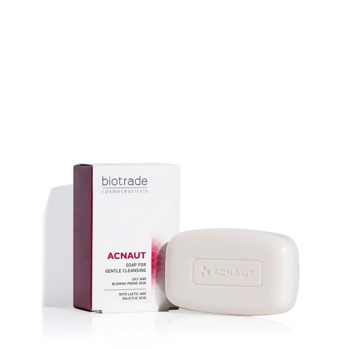 Savon nettoyant - BIOTRADE - Acnaut - Peaux grasses - Élimine les ...