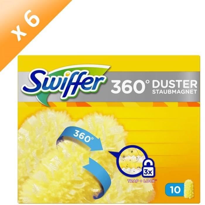 SWIFFER Kit plumeau dépoussiérant 360° Duster XXL - 1 manche