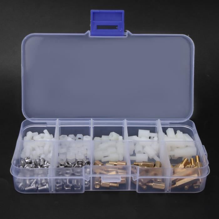 Set De 3 écrous Pilotes Hexagonaux En Alliage 6061 ProGrip (Integy) - Tailles 3/16", 1/4", 11/32"