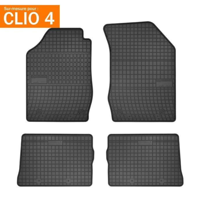 Tapis de voiture - Sur Mesure pour CLIO 3 (2005 à 2014) - 4 pièces - Tapis  de sol antidérapant pour automobile - Cdiscount Auto