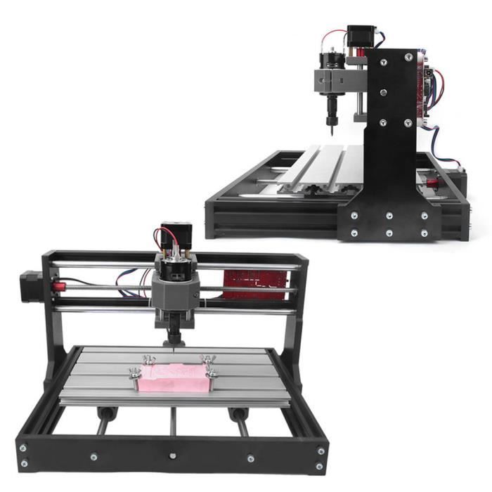 CNC 3018 Pro Machine de gravure Kit de routeur DIY pour plastique bois acrylique 