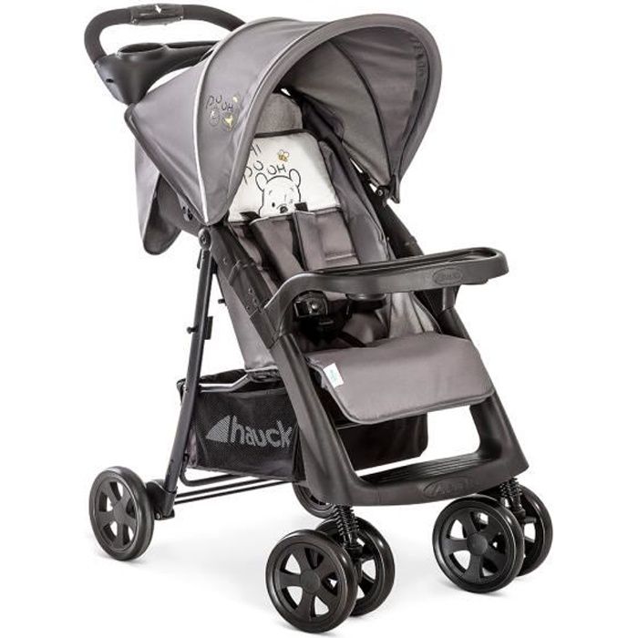 Poussette Disney HAUCK Winnie L'Ourson Shopper Neo II - Ultra compacte