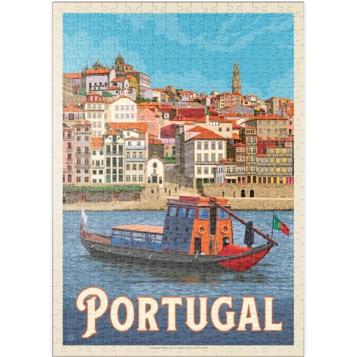MyPuzzle Latte, Poster D'Epoca - Puzzle Premium 500 Pezzi, Collezione Anderson Design Group, 48x34 Cm - 3