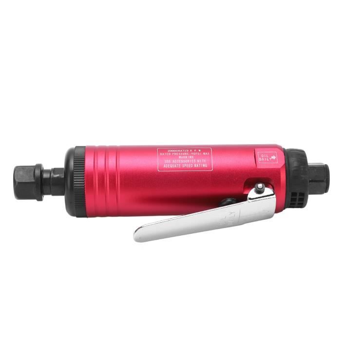 Mini Meuleuse Pneumatique AEROPRO - 2 Pinces 3mm Et 6mm - 25000 Tr/min - Pour Détail Et Précision