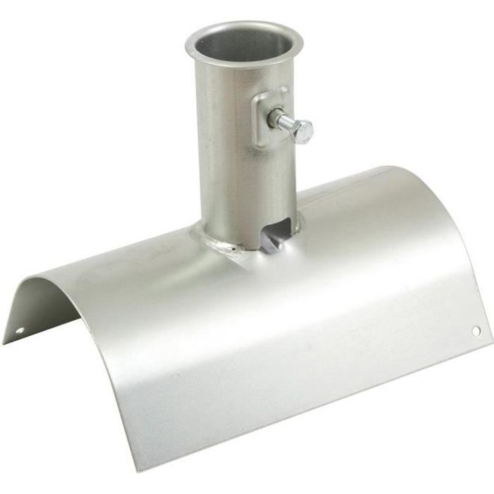 Tuile faîtière fixe / MAT MAXI D.50 - ZINC BLANC - fixation d'antenne, avis  et prix pas cher - Cdiscount