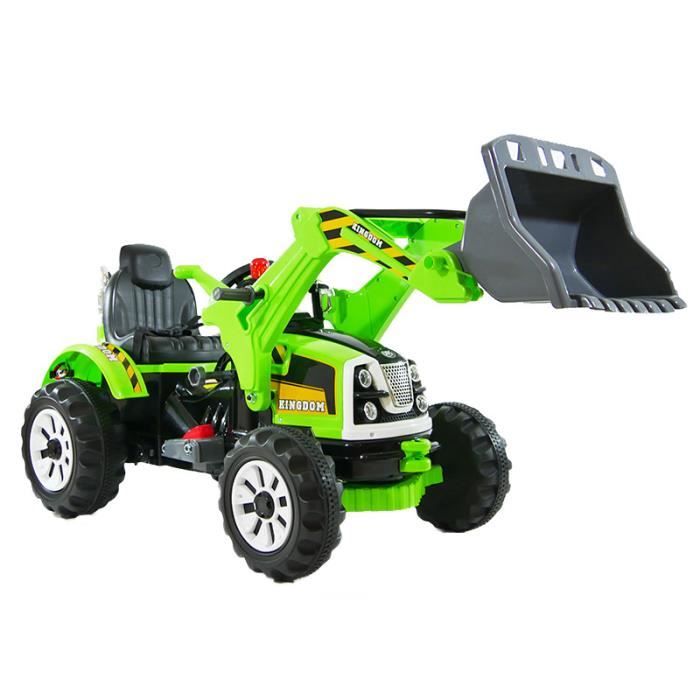 Tracteur à pédales avec chargeur Rolly Toys Farmtrac de 3 à 8 ans