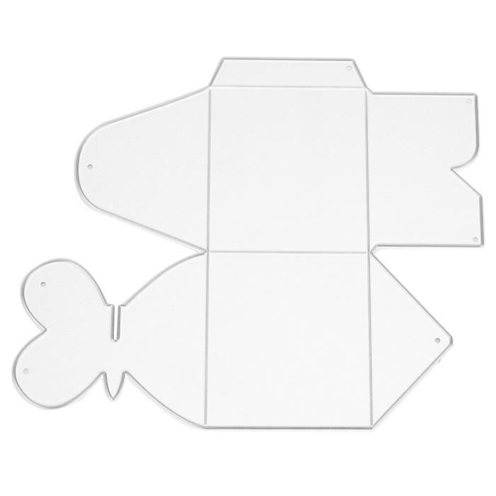 Matrices Découpe Boîte à Bonbons - Métal Pour Scrapbooking | DIY Cartes Et Déco