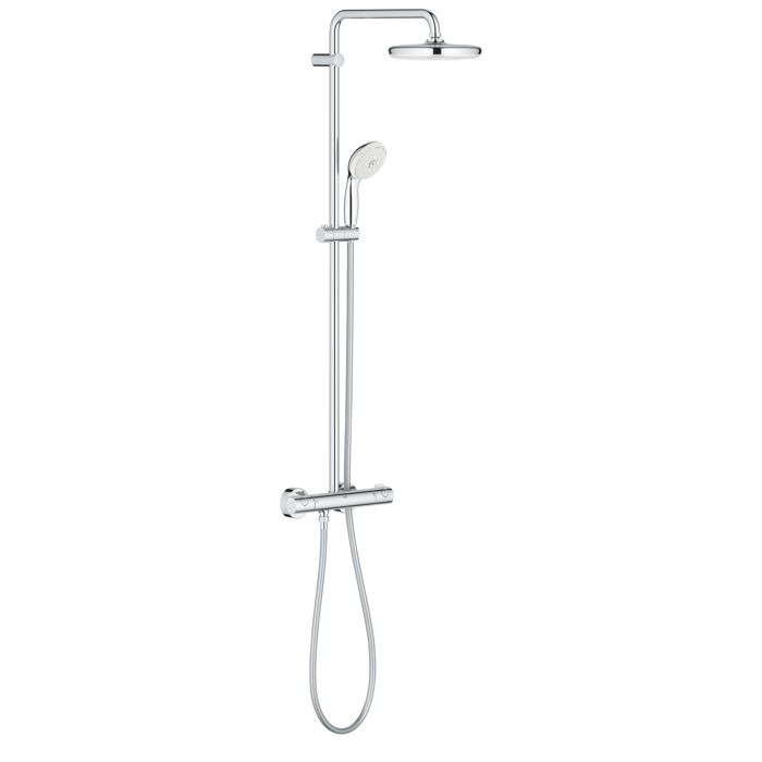 Grohe Colonne de douche avec mitigeur thermostatique TEMPESTA SYSTEM 210