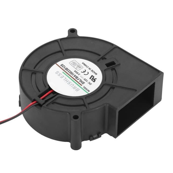 Souffleur d'air US Plug pour barbecue, ventilateur de pique-nique, gril, poêle à bois, outils de cuisine, DC 12V  1420