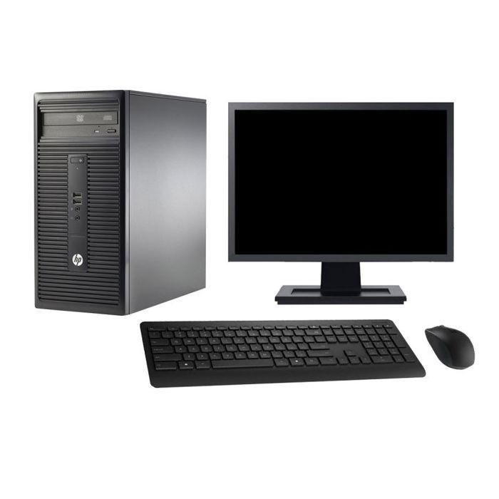 PC Tour HP 280 G1 MT Ecran 27 Intel G3220 RAM 16Go Disque 500Go Windows 10 Wifi Reconditionné - Hewlett-Packard reconditionné disponible sur Cdiscount Seconde Vie