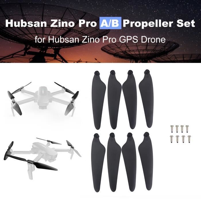 Ensemble dhélices Hubsan Zino Pro A/B et hélices pliables pour hélices pour drone Zino H117S Hubsan Zino Pro 