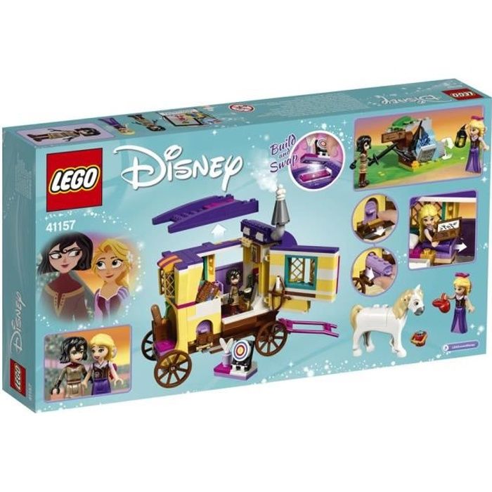 LEGO® Disney Princess™ 41157 La Caravane de Raiponce - Cdiscount Jeux -  Jouets