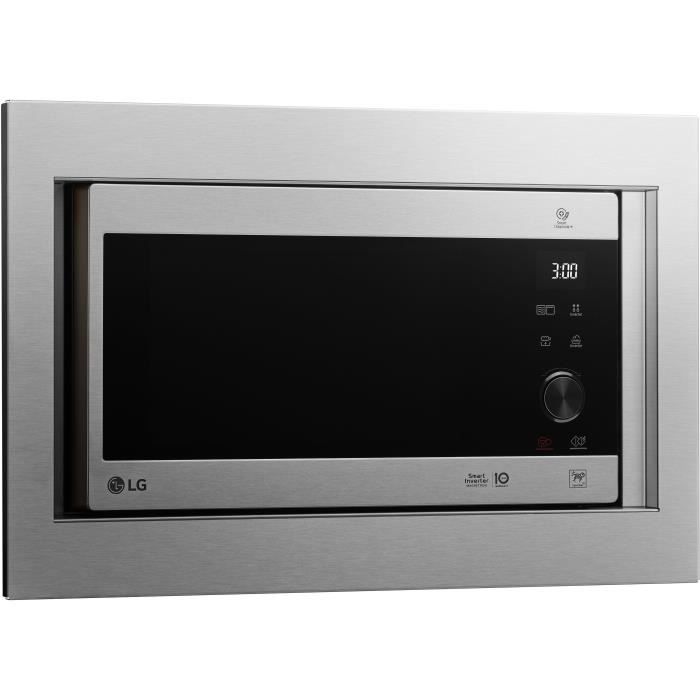 Four micro-ondes 25L 900W Gril 1000W 14 programmes Affichage numérique argent
