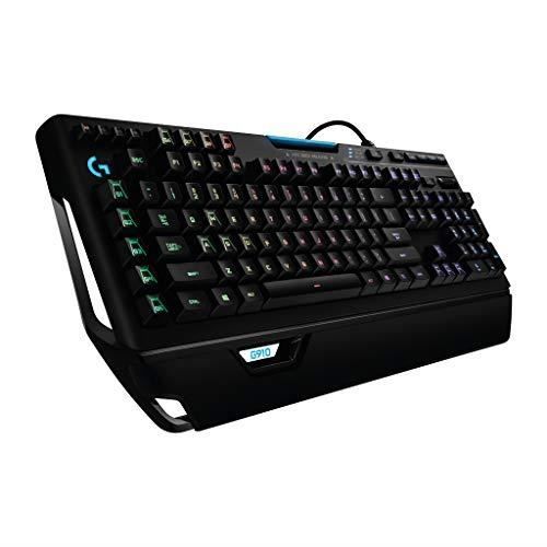 Logitech G910 Orion Spectrum, Clavier Gaming Mécanique RVB, Eclairage RVB LIGHTSYNC, Switchs Romer-G Tactiles, 9 To 920-00801