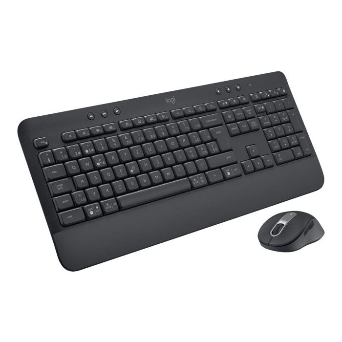 Ensemble clavier et souris sans fil - Logitech - Signature K650 et M650 - Bluetooth LE - AZERTY Français - 10 m