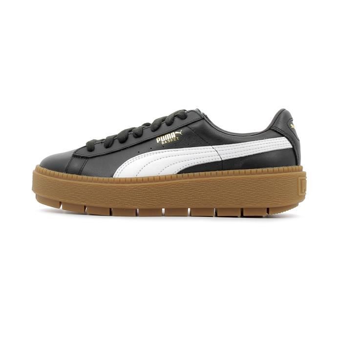 puma w suede platform trace