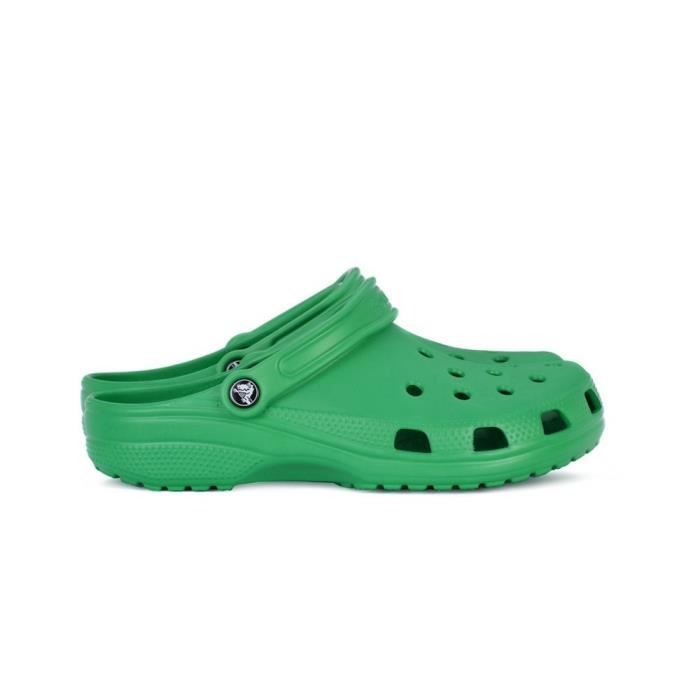 Chaussures Crocs Classic Grass Adulte Vert Vert Cdiscount