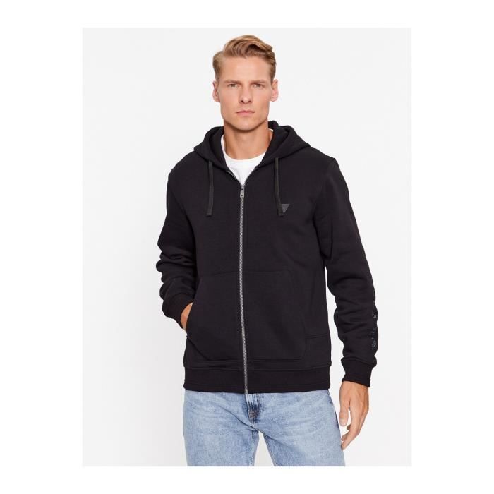 Sweat Guess Iconique En Coton Bio - Homme, Coupe Droite, Col Rond - 11