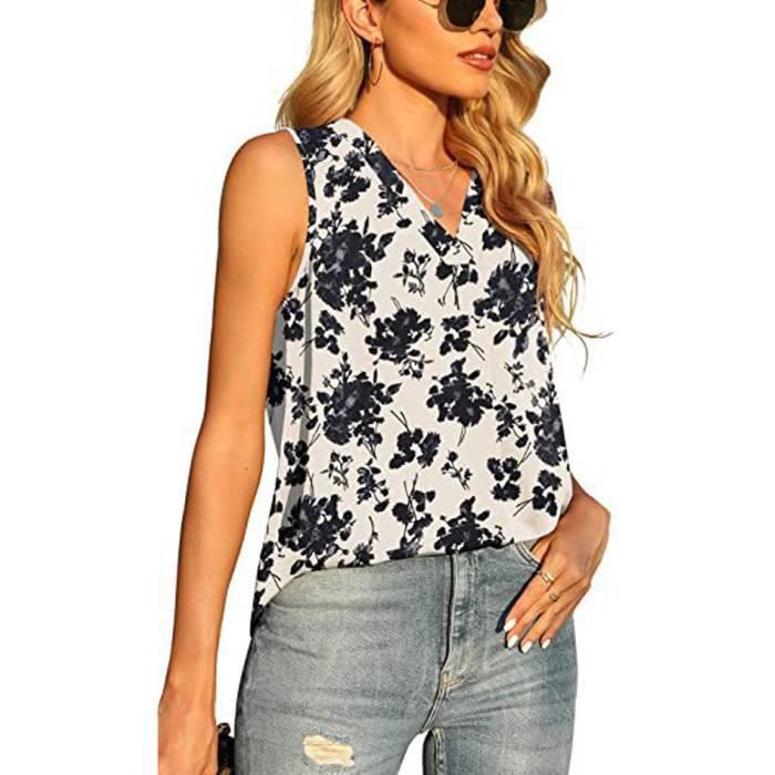 Debardeur sales femme imprimé