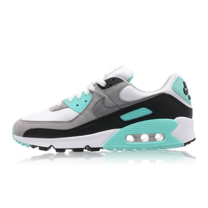 MAX 90 Essential Turquoise Chaussures de Running Homme Femme Bleu Gris Gris  Bleu - Cdiscount