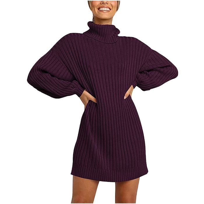 robe pull violet