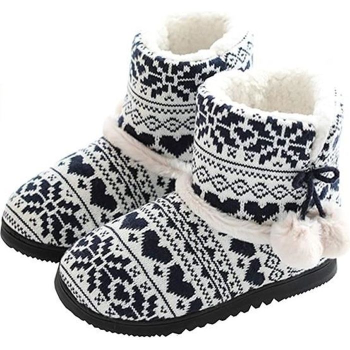 Chausson femme 2025 botte