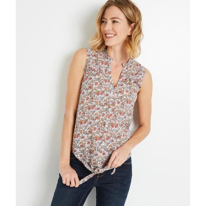 Grain De Malice Chemise Fleurie 100 Coton Femme Multicolor Cdiscount Pret A Porter