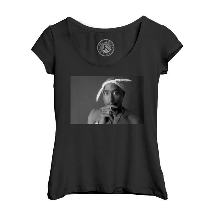 T shirt tupac femme hotsell