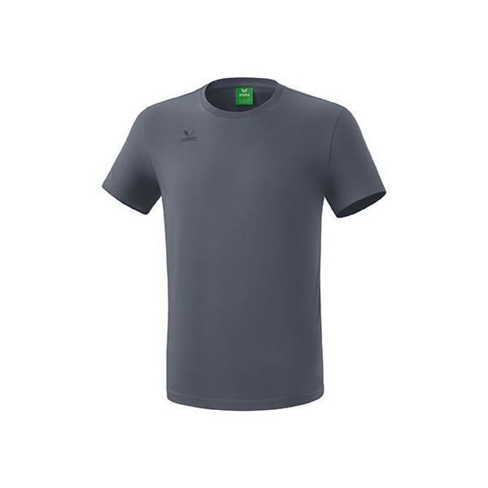 T-shirt enfant - ERIMA - Teamsport - Gris - Manches courtes - Multisport