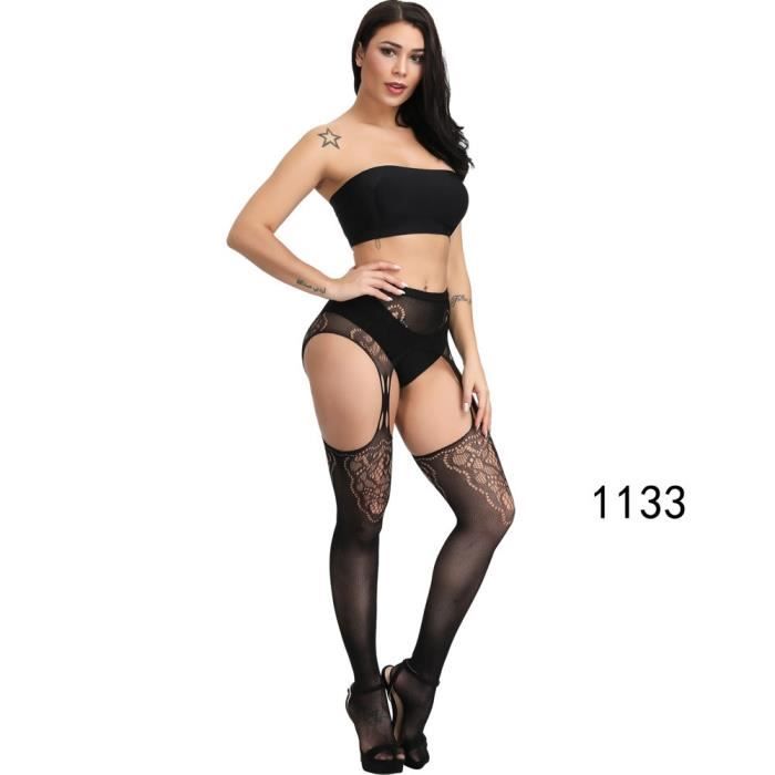 Collant Resille Grande Taille Femme