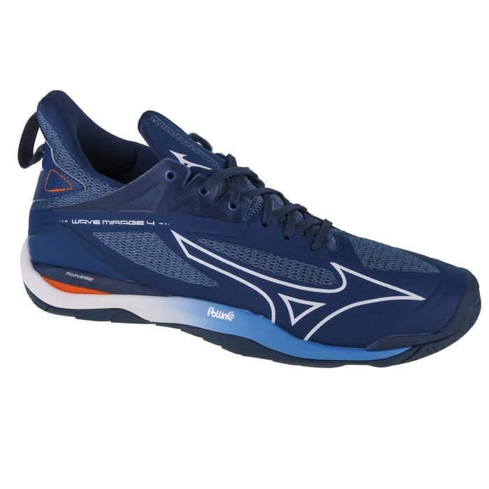 mizuno wave mirage 4 x1ga215021, homme, bleu marine, chaussures de handball