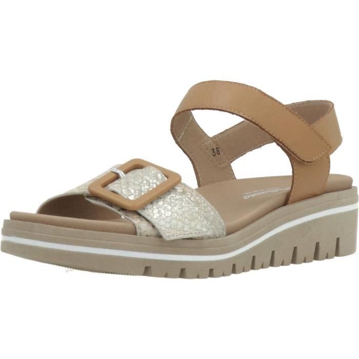 Sandale nu pieds Piesanto 137300 Marron 37 Marron Cdiscount Chaussures