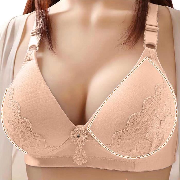 Soutien-gorge sans armatures Fox - RougeGorge Lingerie - Vert foncé - Femme - 0.00