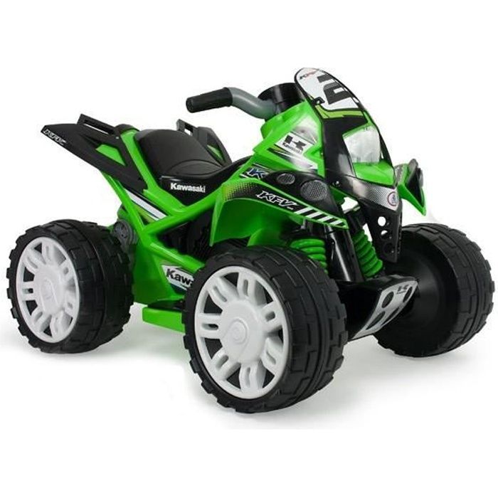 quad - no name - the beast 12v kawasaki - enfant - mixte - vert - extérieur - a partir de 3 ans