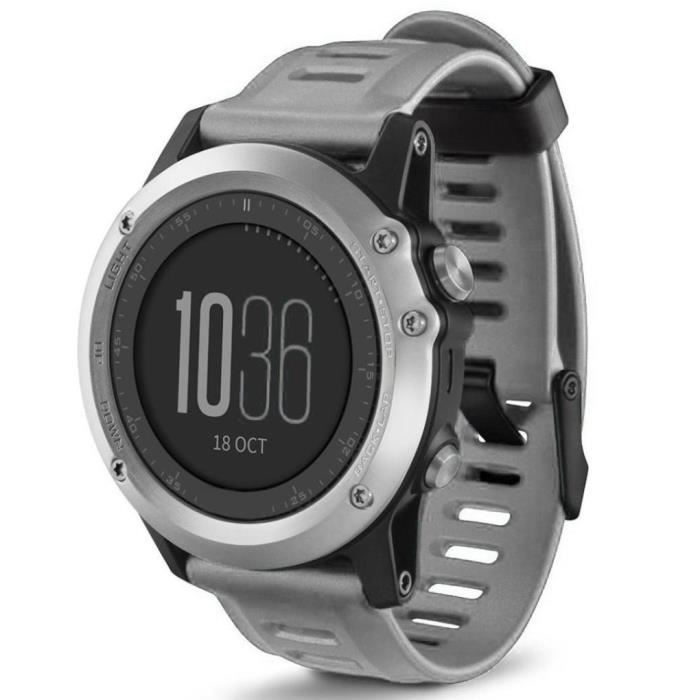 Venter Soft Silicone Replacement Watch Band for Garmin Fenix 3